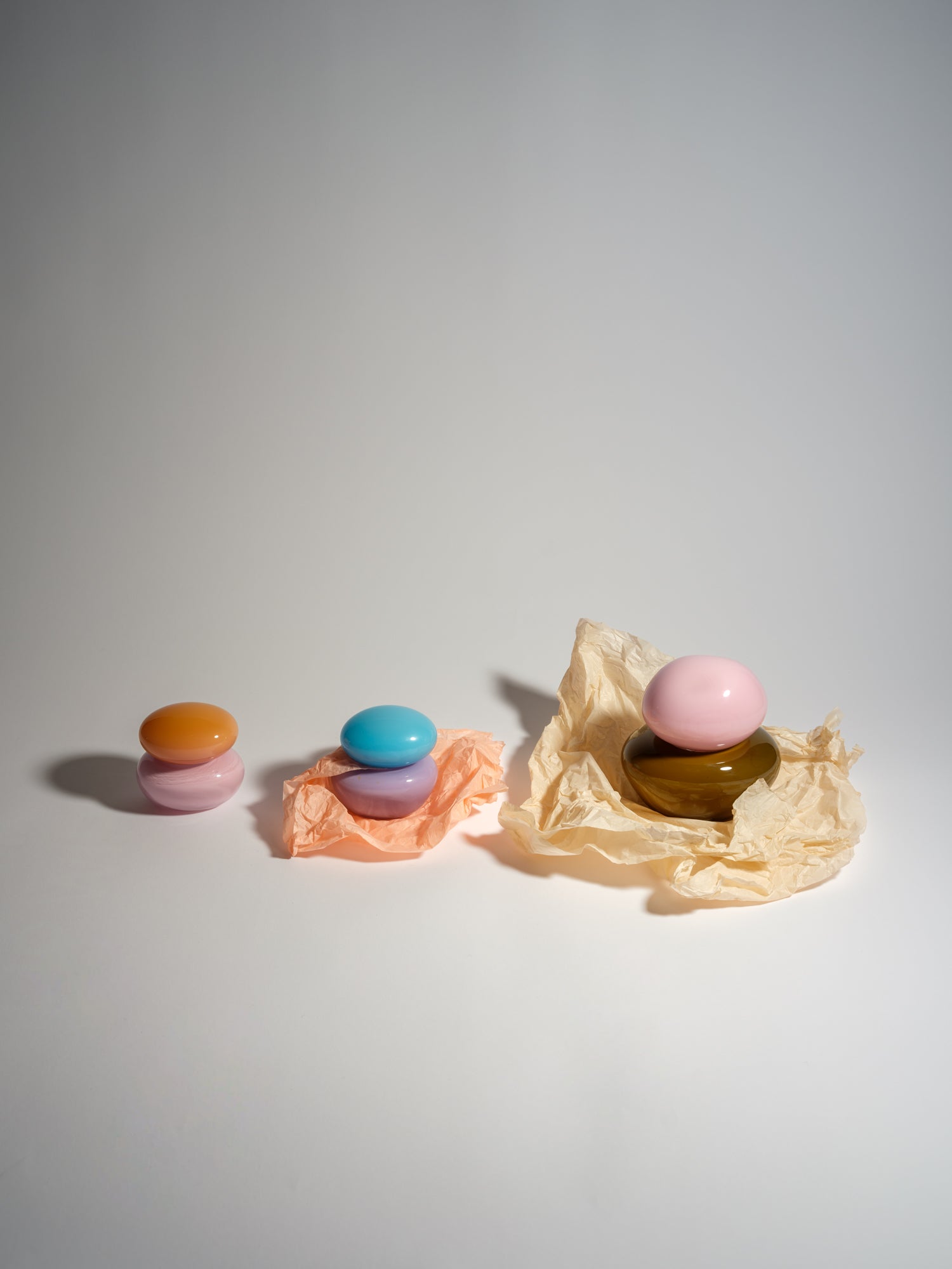 mouth-blown glass objects, bonbonniere mini by Helle Mardahl